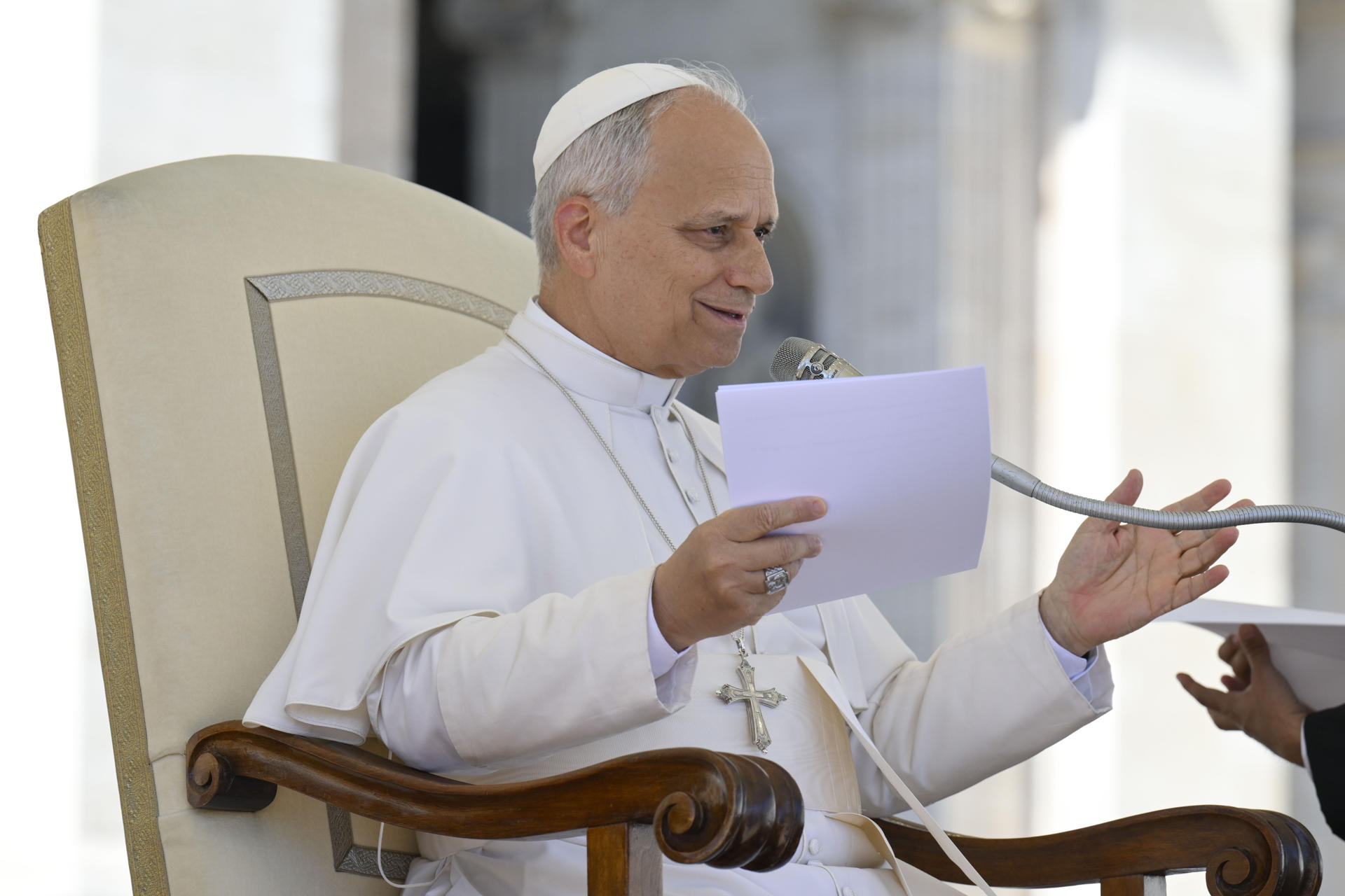 El papa destaca la “sed de justicia” de pueblos “con condiciones inhumanas inaceptables” El papa destaca la “sed de justicia” de pueblos “con condiciones inhumanas inaceptables”