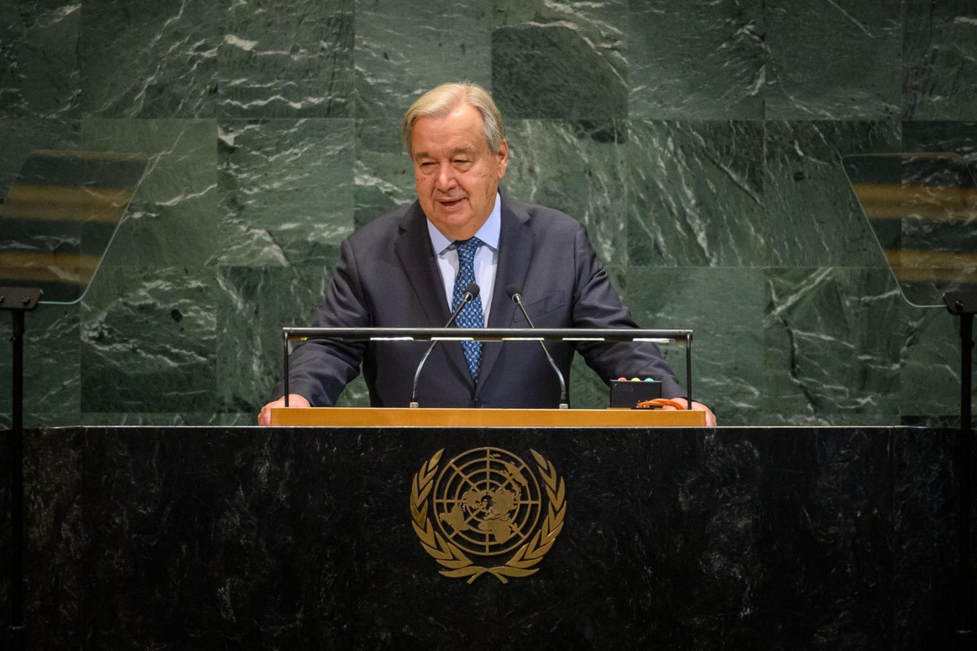 Guterres lamenta que los principios de la ONU “están bajo asedio”