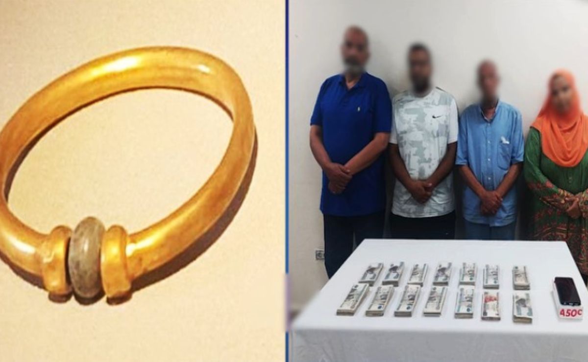 ¿Qué pasó con el brazalete de oro robado del Museo Egipcio? Hay 4 detenidos