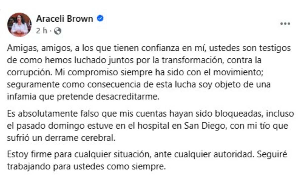 comunicado-de-la-diputada-federal-por-morena-araceli-brown EE.UU. vincula a diputada de Morena con Los Mayos - comunicado-de-la-diputada-federal-por-morena-araceli-brown