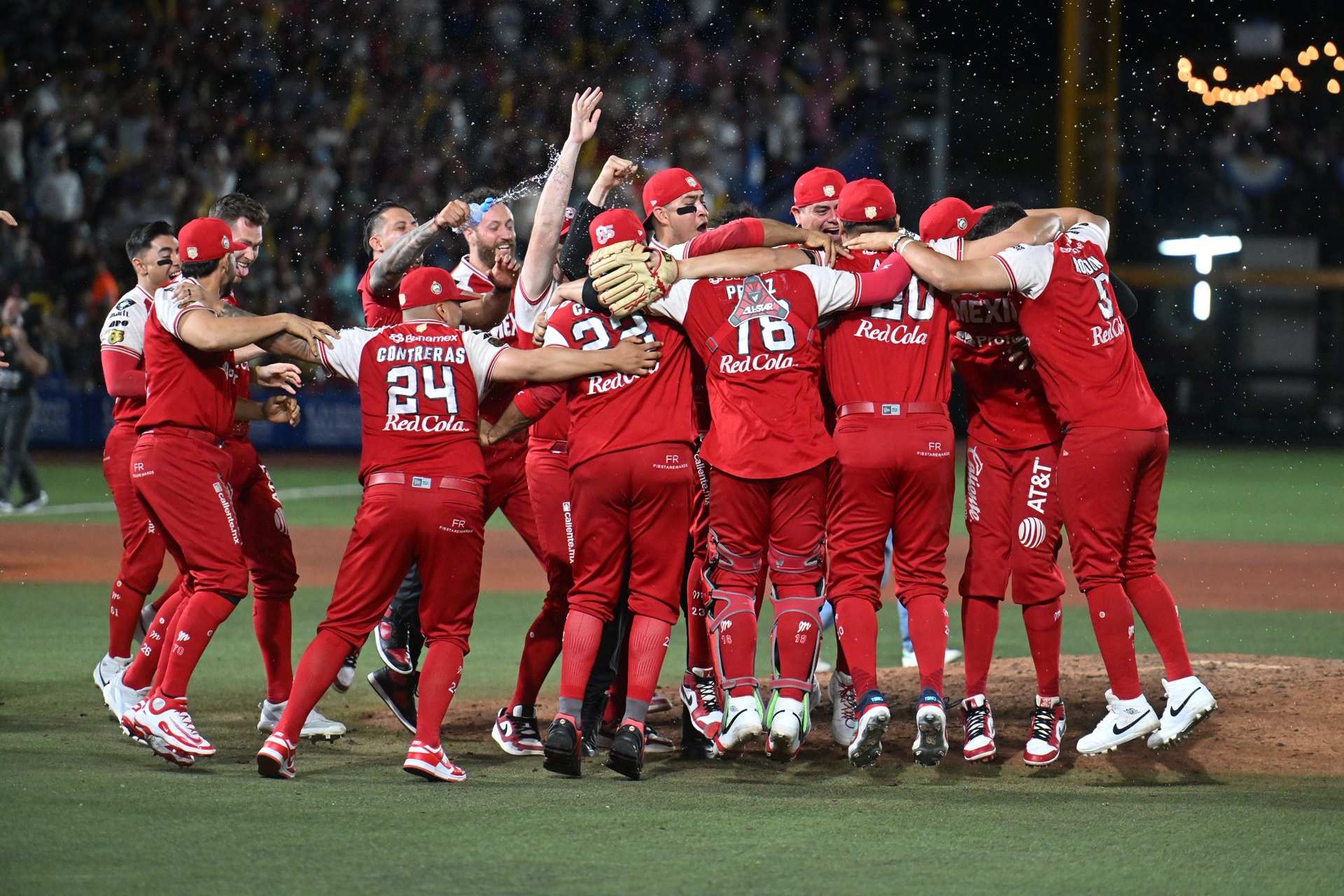 Diablos Rojos del México, bicampeones de la LMB Diablos Rojos del México, bicampeones de la LMB
