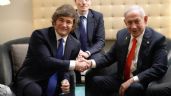 Foto ilustrativa de la nota titulada: Milei y Netanyahu escenifican en Nueva York el buen estado de sus relaciones
