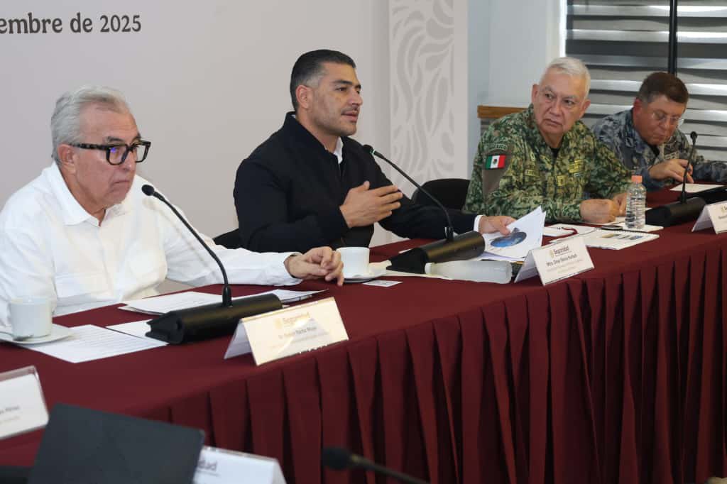 Gabinete de Seguridad mantiene presencia en Sinaloa; homicidios caen y se refuerzan decomisos