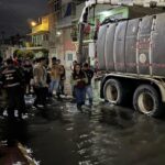 Tres colonias de Nezahualcóyotl, Edomex, siguen inundadas tras tormenta del sábado Tres colonias de Nezahualcóyotl, Edomex, siguen inundadas tras tormenta del sábado
