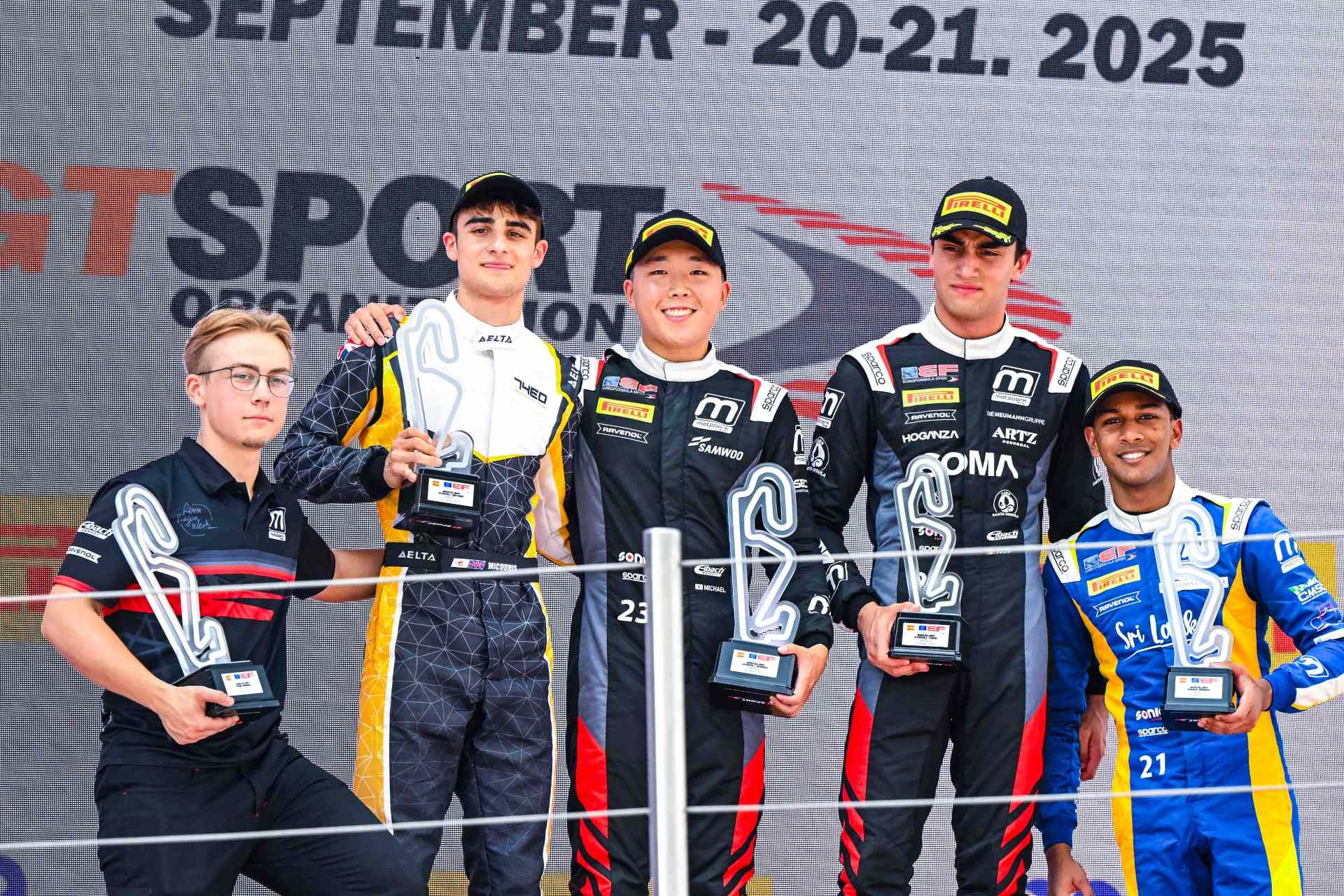 Joss Garfias mantiene el cuarto lugar general en la Eurofórmula Open