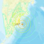Rusia registra sismo magnitud 7.8; se activa alerta de tsunami