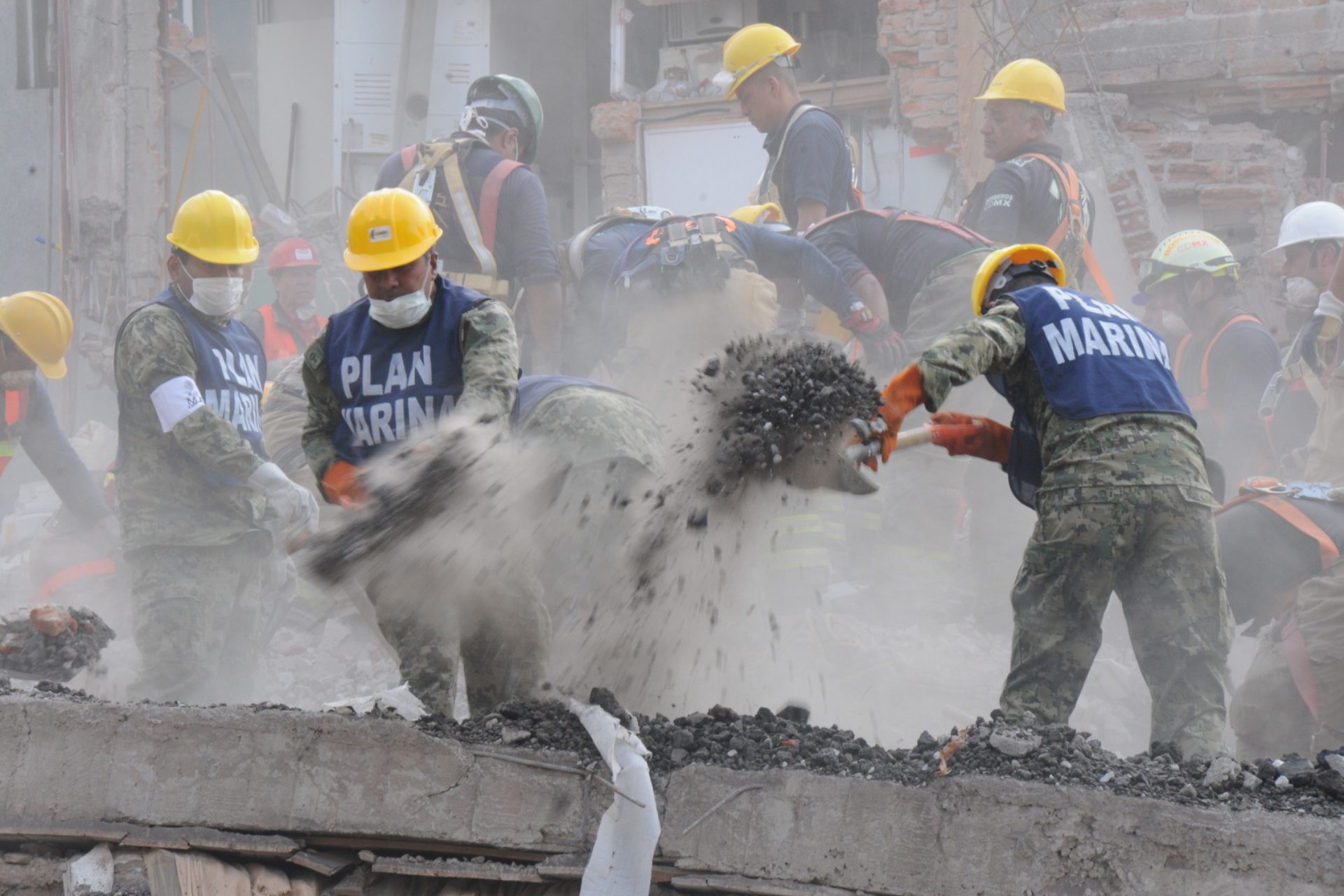 Secretaría de Marina actúa con rapidez y eficiencia ante emergencias por sismos en territorio nacional