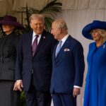 Rey Carlos III recibe a Trump por visita de Estado; intercambian regalos y visitan tumba de Isabel II