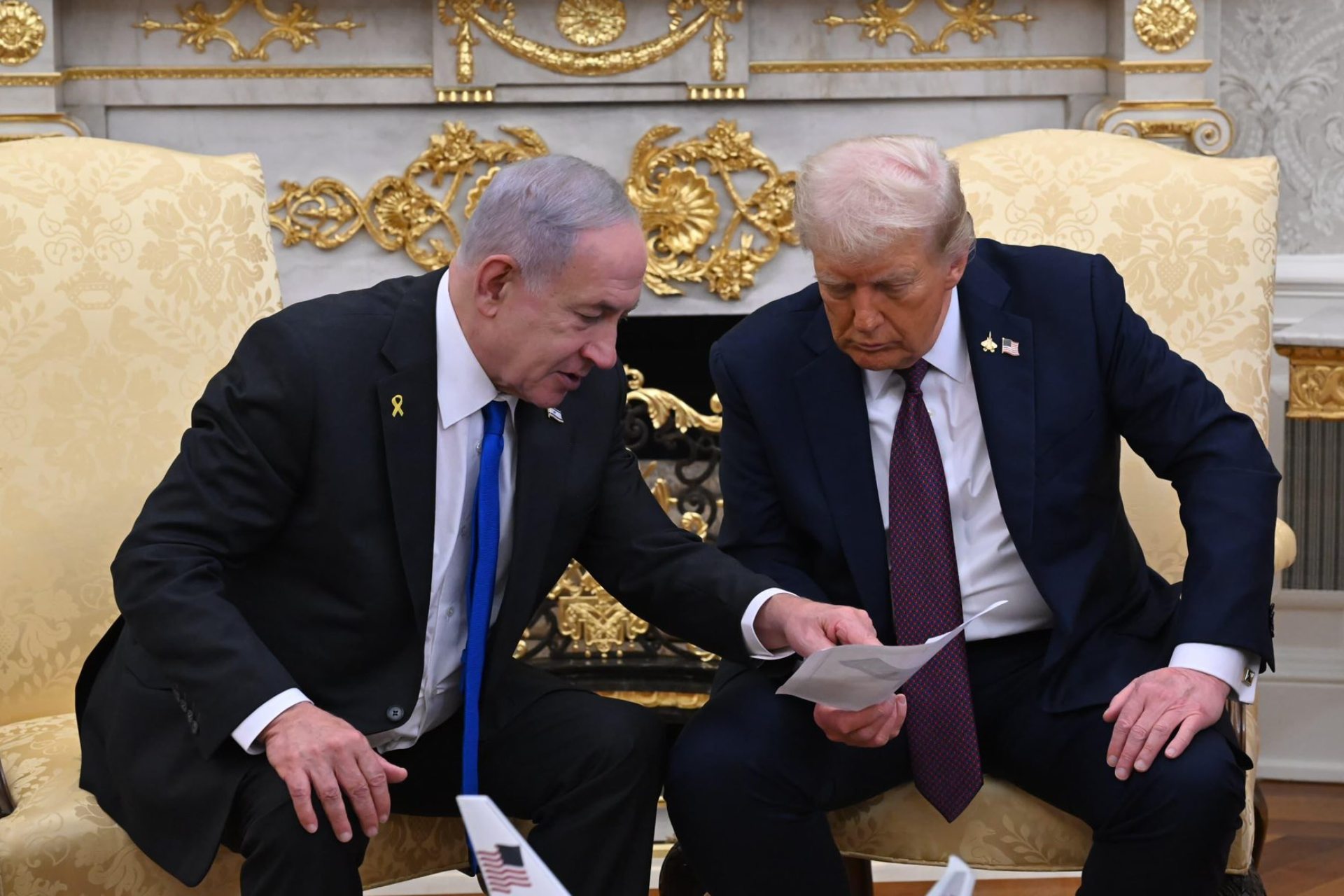 Netanyahu asegura que no acordó con Trump el establecimiento de un Estado Palestino