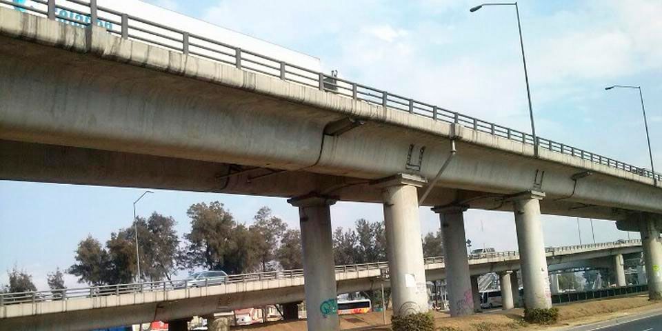 Detectan hundimiento y grieta en el Puente de la Concordia; restringen circulación