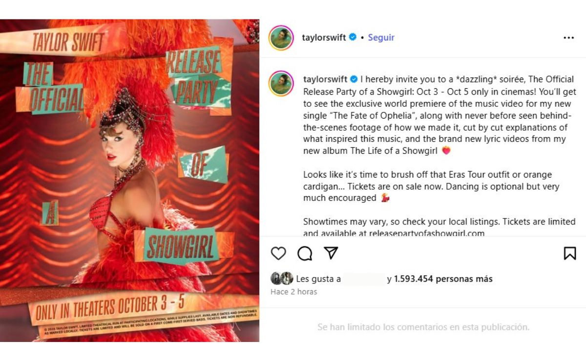 taylor-swift-the-official-release-party-of-a-showgirl Taylor Swift regresa a los cines con The Official Release Party of a Showgirl - taylor-swift-the-official-release-party-of-a-showgirl