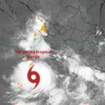 Tormenta tropical “Narda”: Trayectoria y estados afectados Tormenta tropical “Narda”: Trayectoria y estados afectados