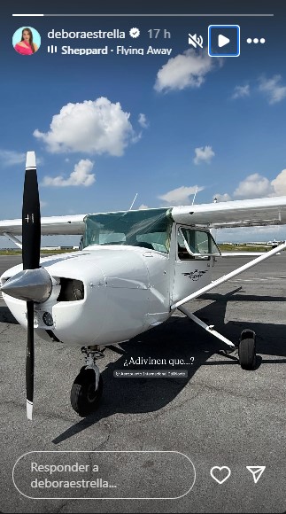 ultima-historia-de-ig-de-debora-estrella-4 Revelan quién pilotaba el avión pequeño en el que murió Débora Estrella - ultima-historia-de-ig-de-debora-estrella