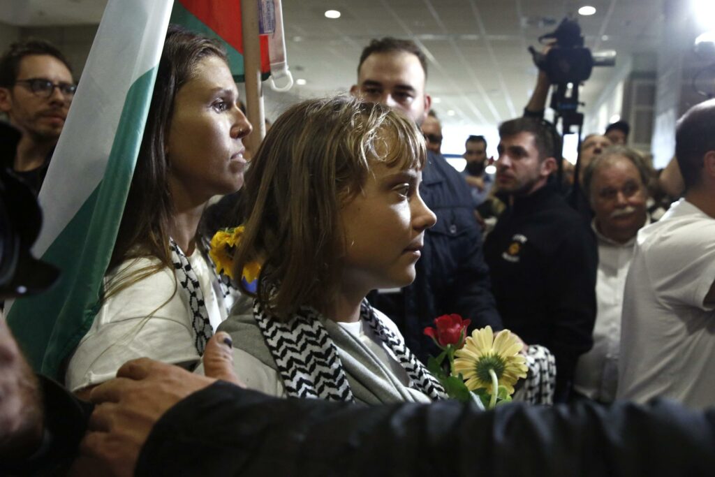 Thunberg denuncia que Israel intenta eliminar a toda población de Gaza tras ser deportada - 158d45501e976b0952b5858a90e48dac0dd69888w-1024x683