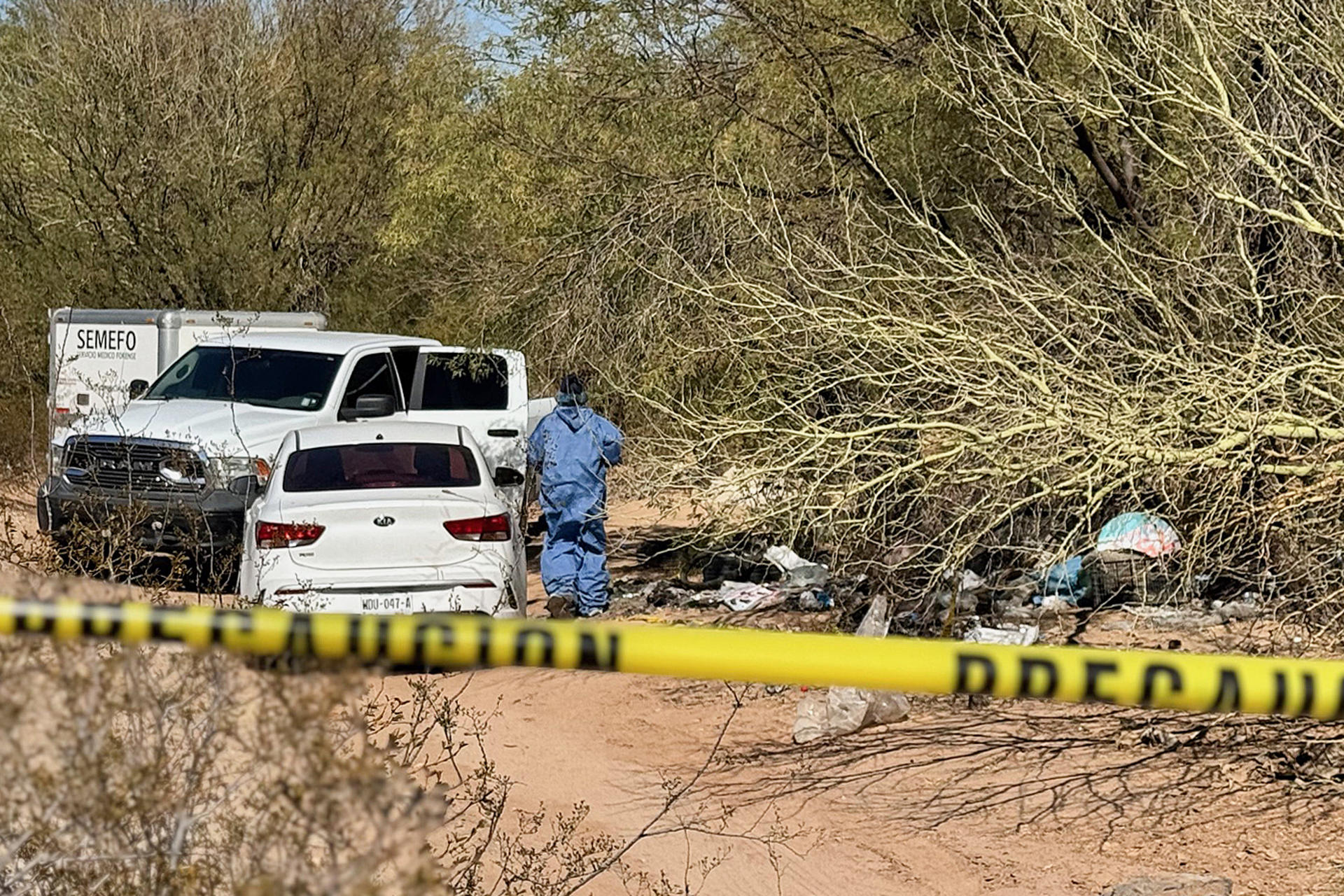 Detienen en Sonora a cinco relacionados con homicidio de 60 personas