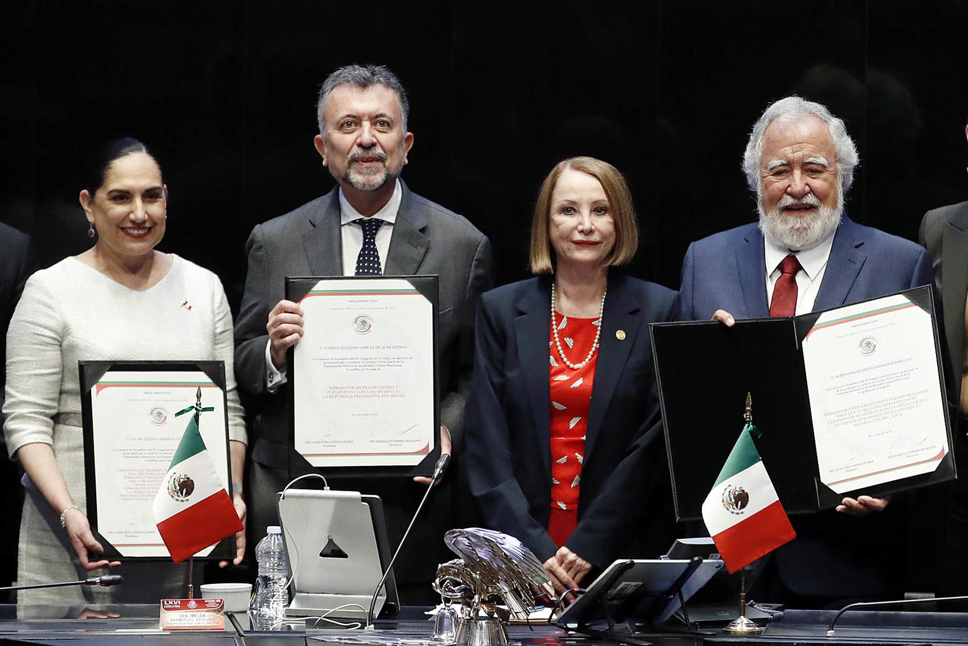Senado ratifica a Alejandro Encinas como representante de México ante la OEA