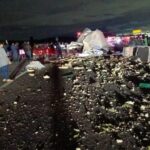 Accidente provoca caos vial sobre la México-Puebla