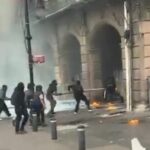 Estiman pérdidas por 55 mdp por actos vandálicos en marcha del 2 de Octubre Estiman pérdidas por 55 mdp por actos vandálicos en marcha del 2 de Octubre