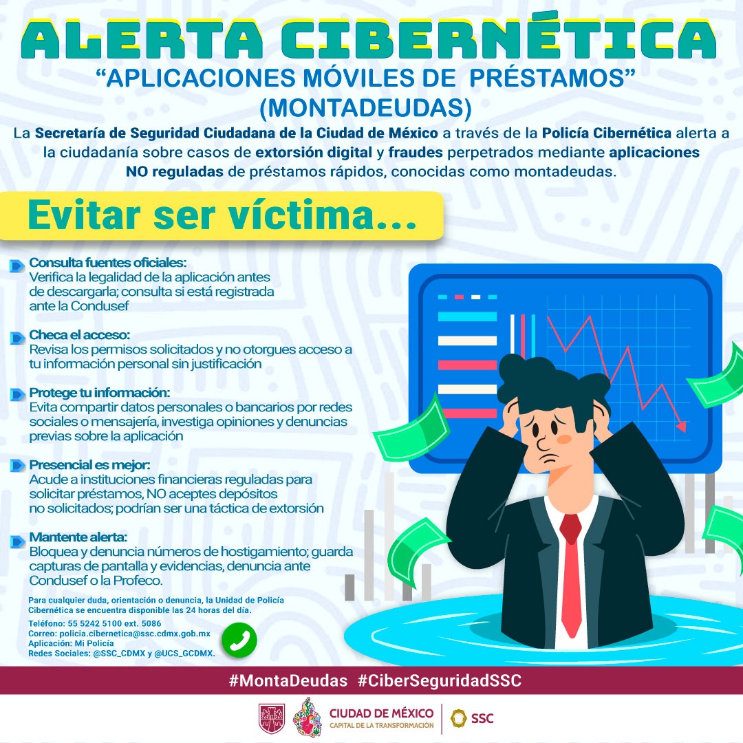 Alertan por aplicaciones móviles 'Montadeudas' - alerta-cibernetica-por-aplicaciones-moviles-montadeudas