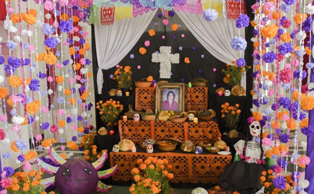 altar-de-muertos-en-veracruz Día de Muertos: ¿qué significan los niveles del altar y elementos de la ofrenda? - altar-de-muertos-en-veracruz