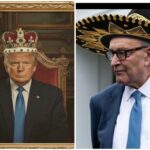 Casa Blanca responde a protestas de “No Kings”: coloca corona de rey a Trump y sombreros mexicanos a líderes demócratas