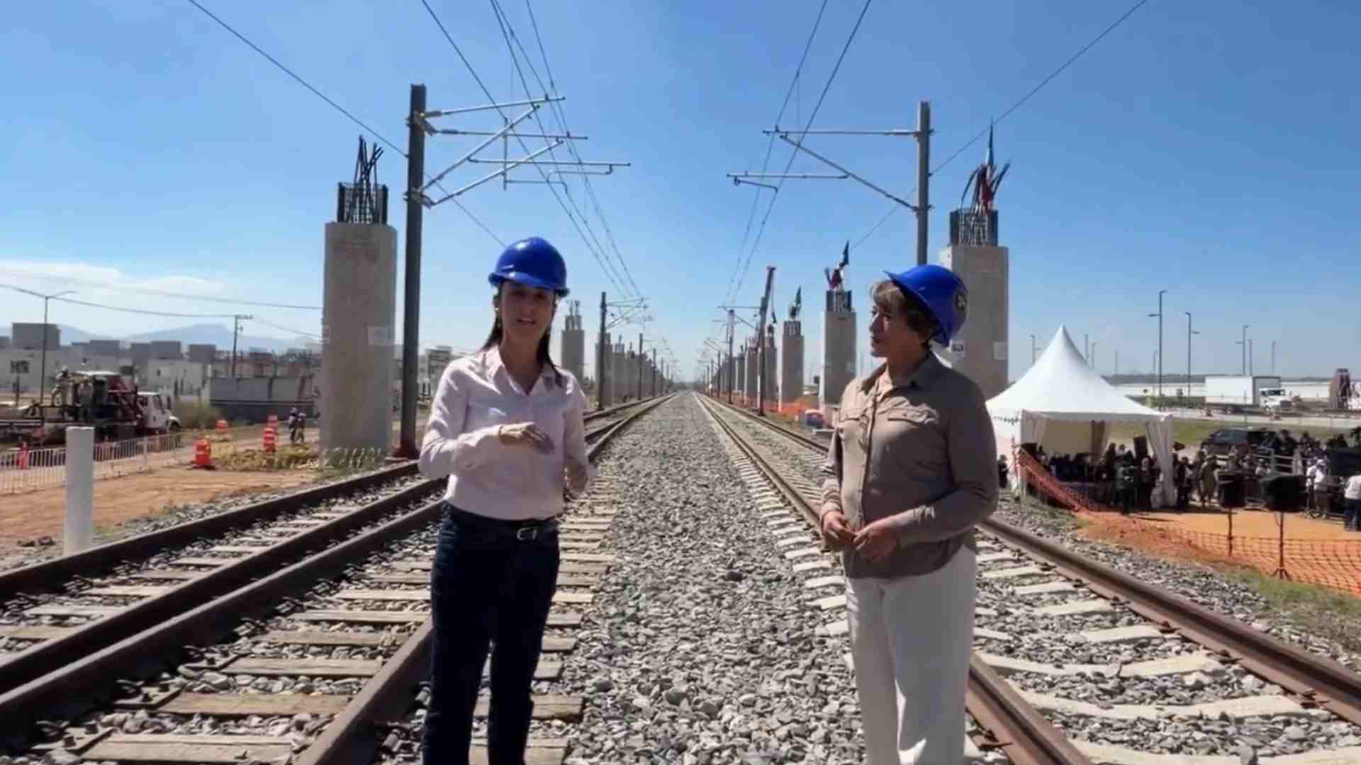 Construcción del tren CDMX-AIFA concluirá este año y arranca periodo de pruebas Construcción del tren CDMX-AIFA concluirá este año y arranca periodo de pruebas