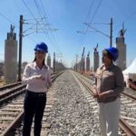 Construcción del tren CDMX-AIFA concluirá este año y arranca periodo de pruebas Construcción del tren CDMX-AIFA concluirá este año y arranca periodo de pruebas