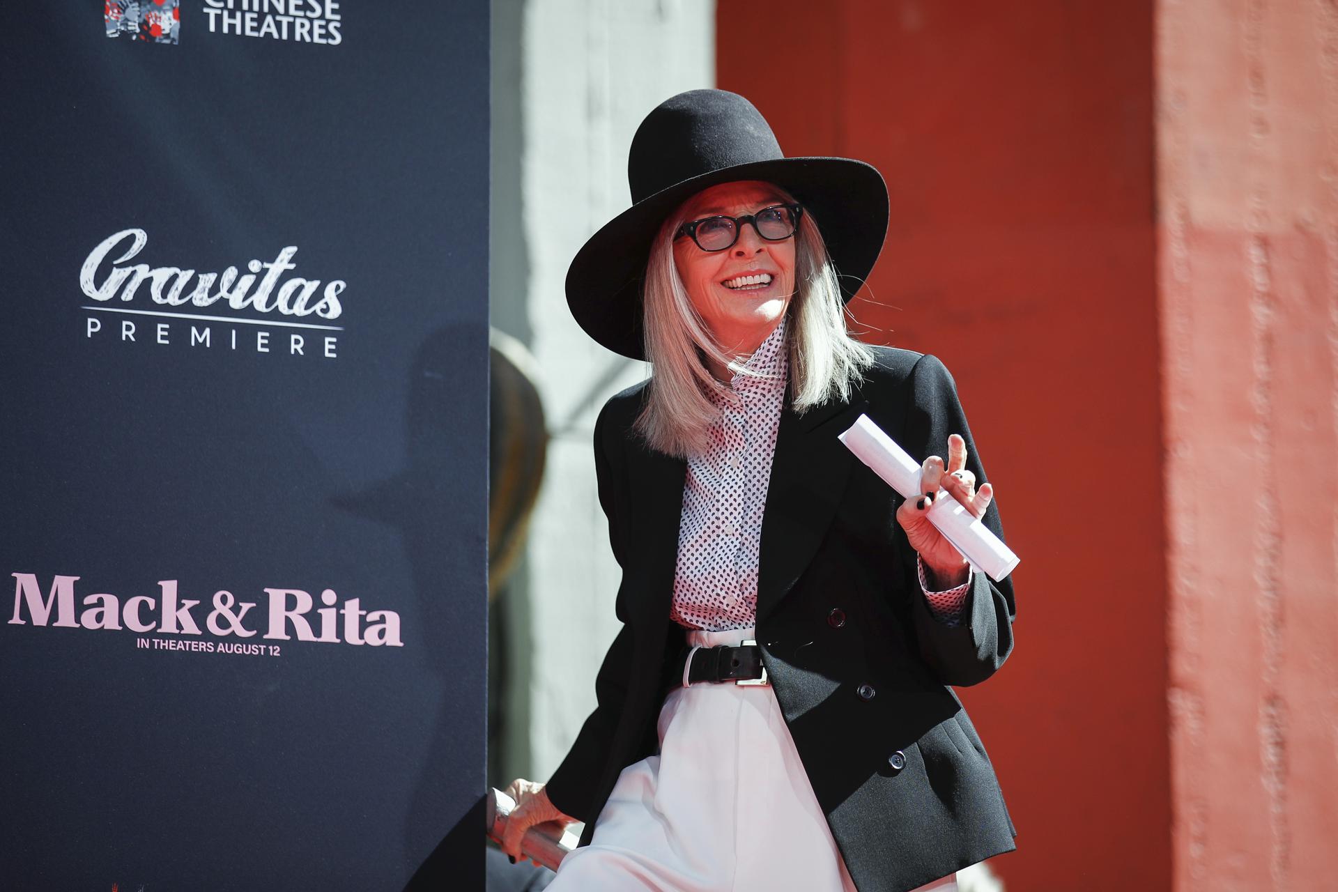 Murió la actriz Diane Keaton, ganadora del Oscar Murió la actriz Diane Keaton, ganadora del Oscar