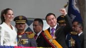 Foto ilustrativa de la nota titulada: Noboa juramenta para un segundo mandato en Ecuador; promete una base sólida para el crecimiento