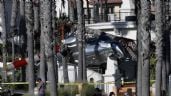 Foto ilustrativa de la nota titulada: Helicóptero pierde el control y se estrella en Huntington Beach, California (Videos)