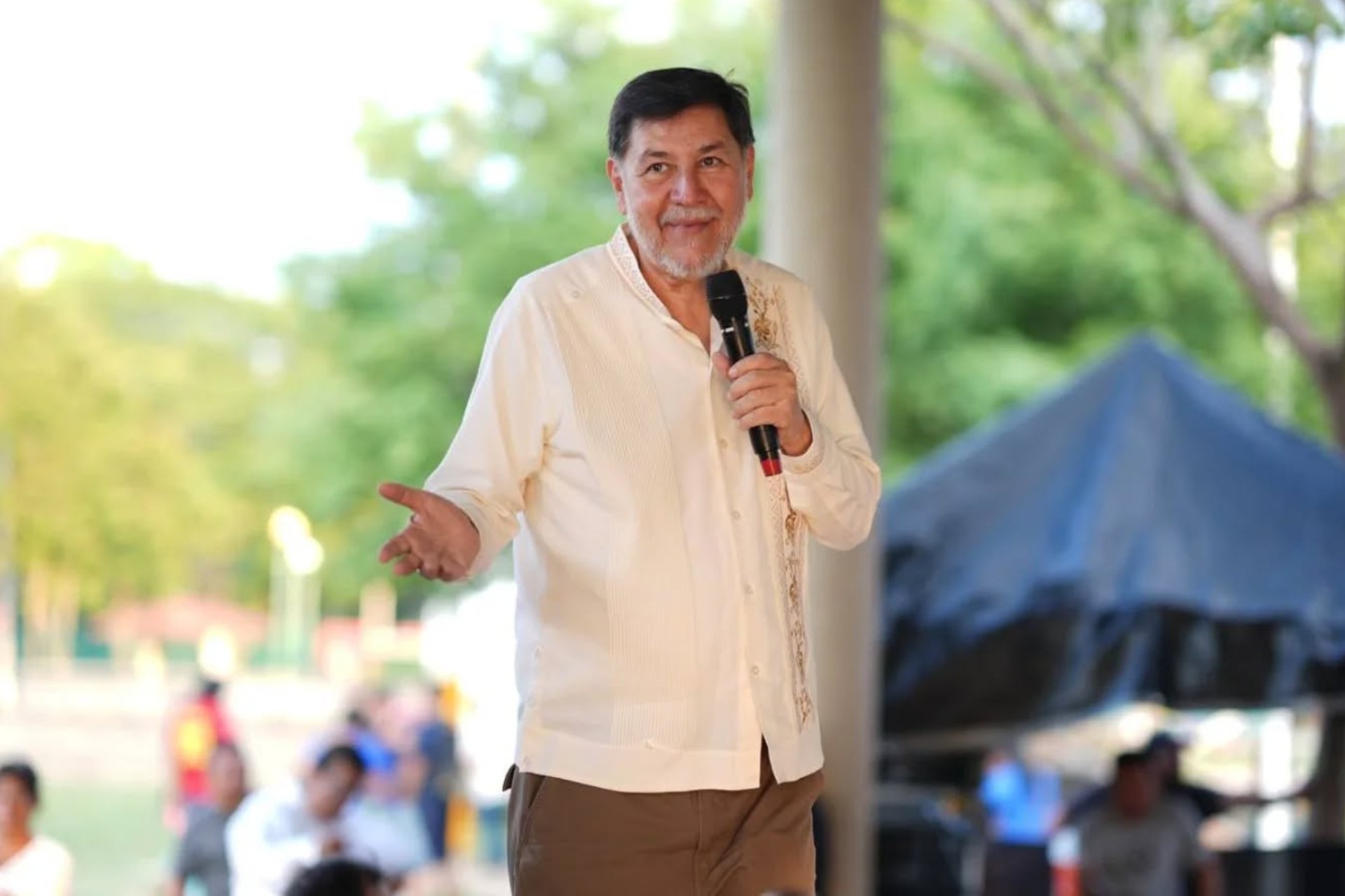 Fernández Noroña pedirá licencia por viaje a Palestina; regresa el 2 de noviembre