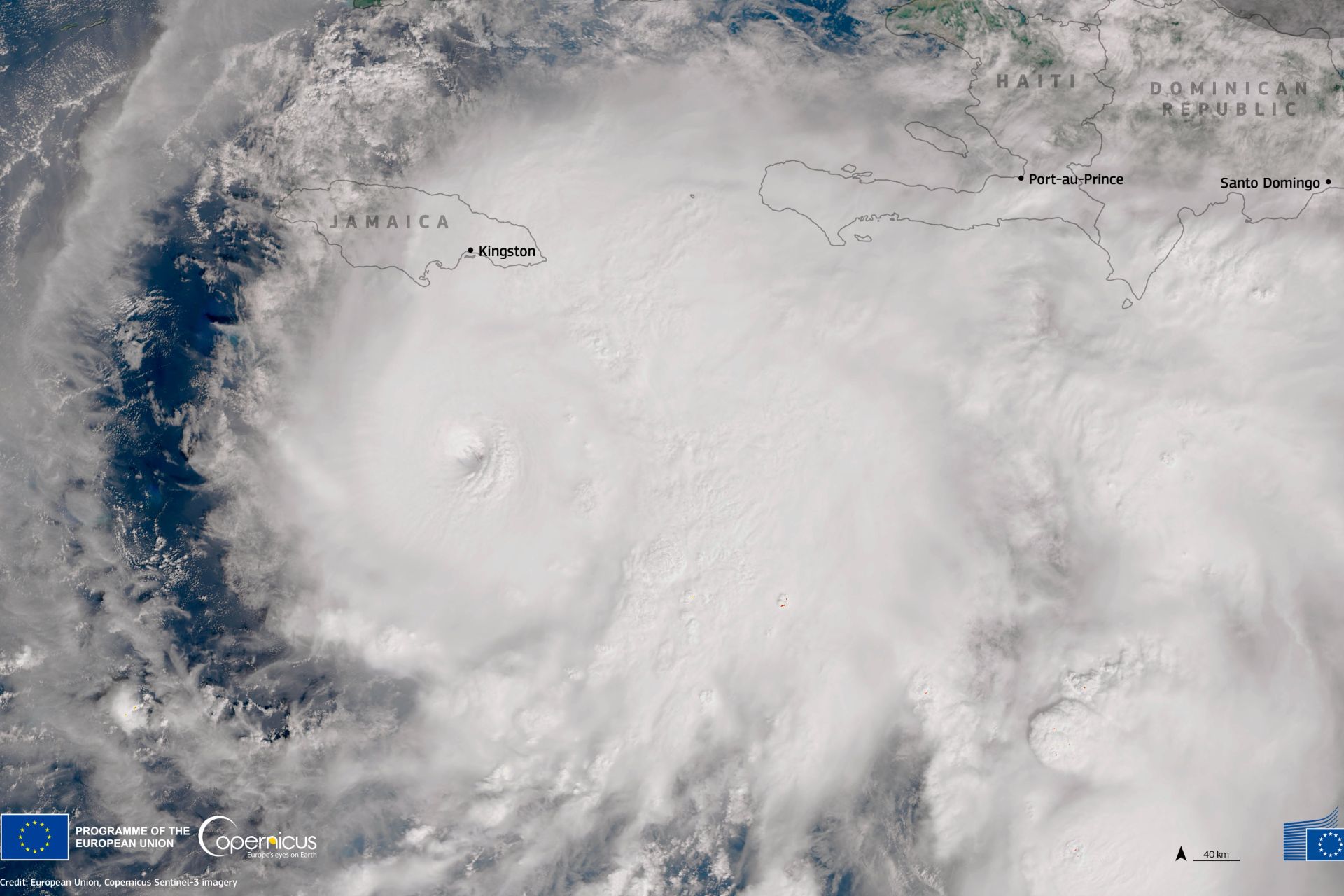 “Melissa” sube a huracán categoría 5 y pone en alerta a Jamaica