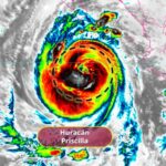 “Priscilla” se intensifica a huracán categoría 2; esta será su trayectoria en el Pacífico “Priscilla” se intensifica a huracán categoría 2; esta será su trayectoria en el Pacífico