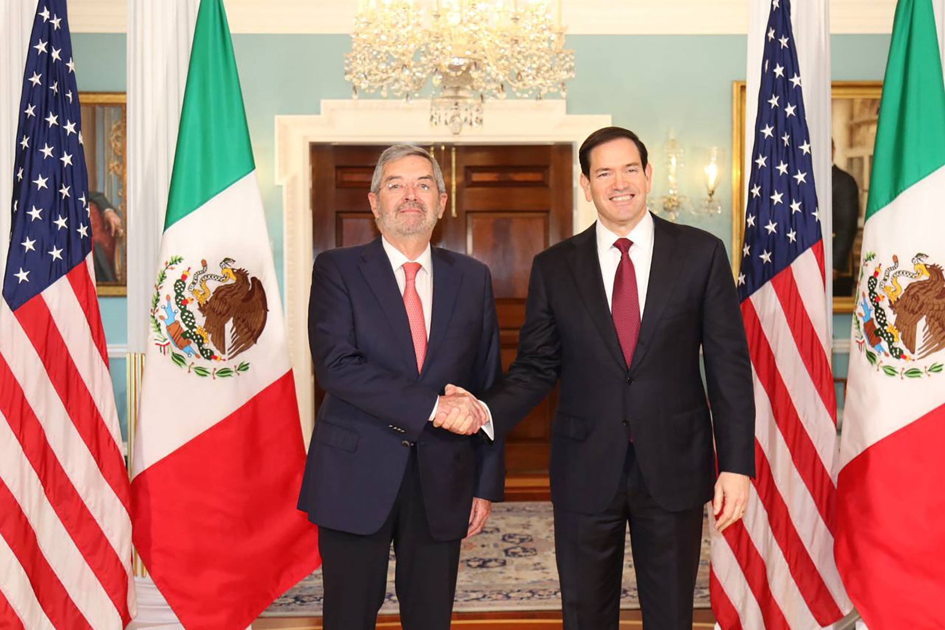 Canciller De la Fuente se reúne con Marco Rubio en EE.UU. Canciller De la Fuente se reúne con Marco Rubio en EE.UU.