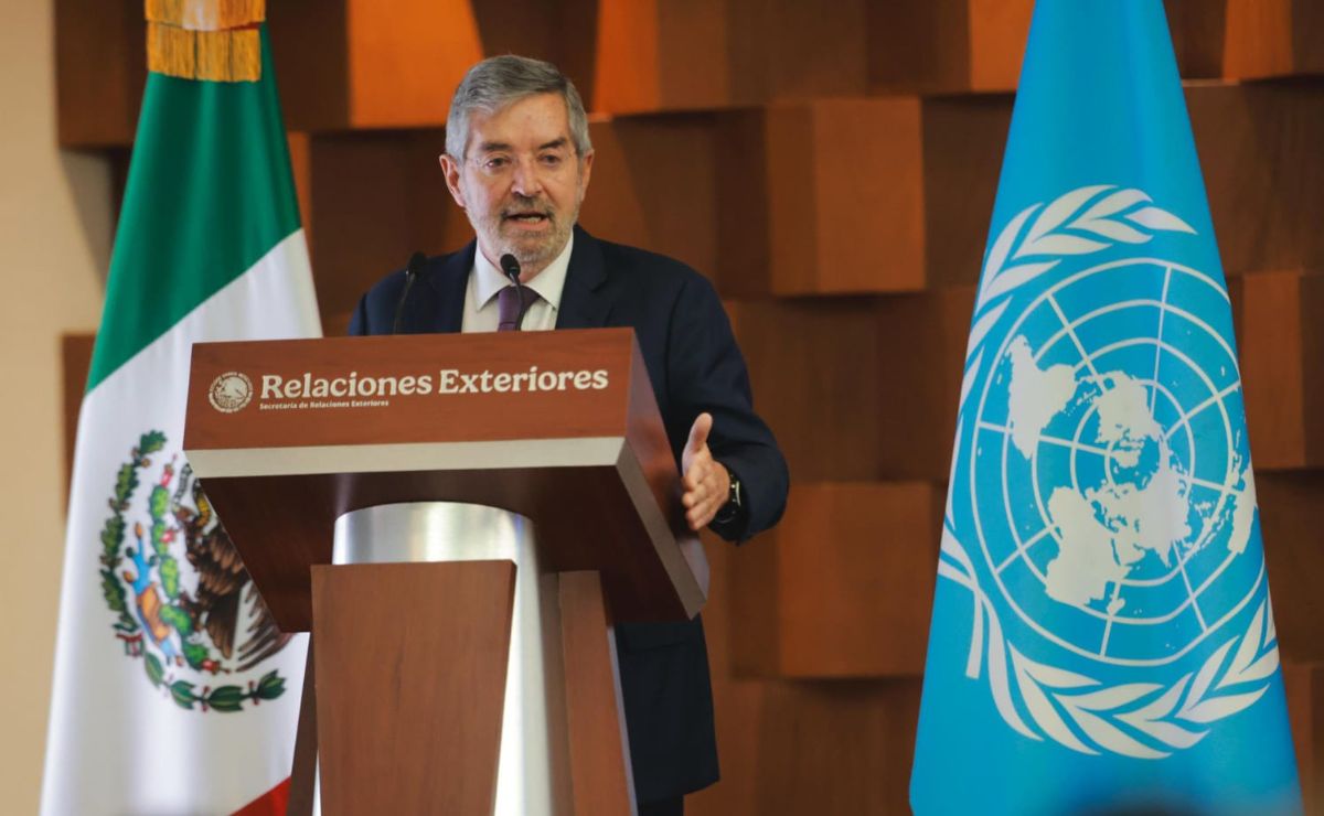 Canciller De la Fuente afirma que la ONU requiere una reforma con urgencia