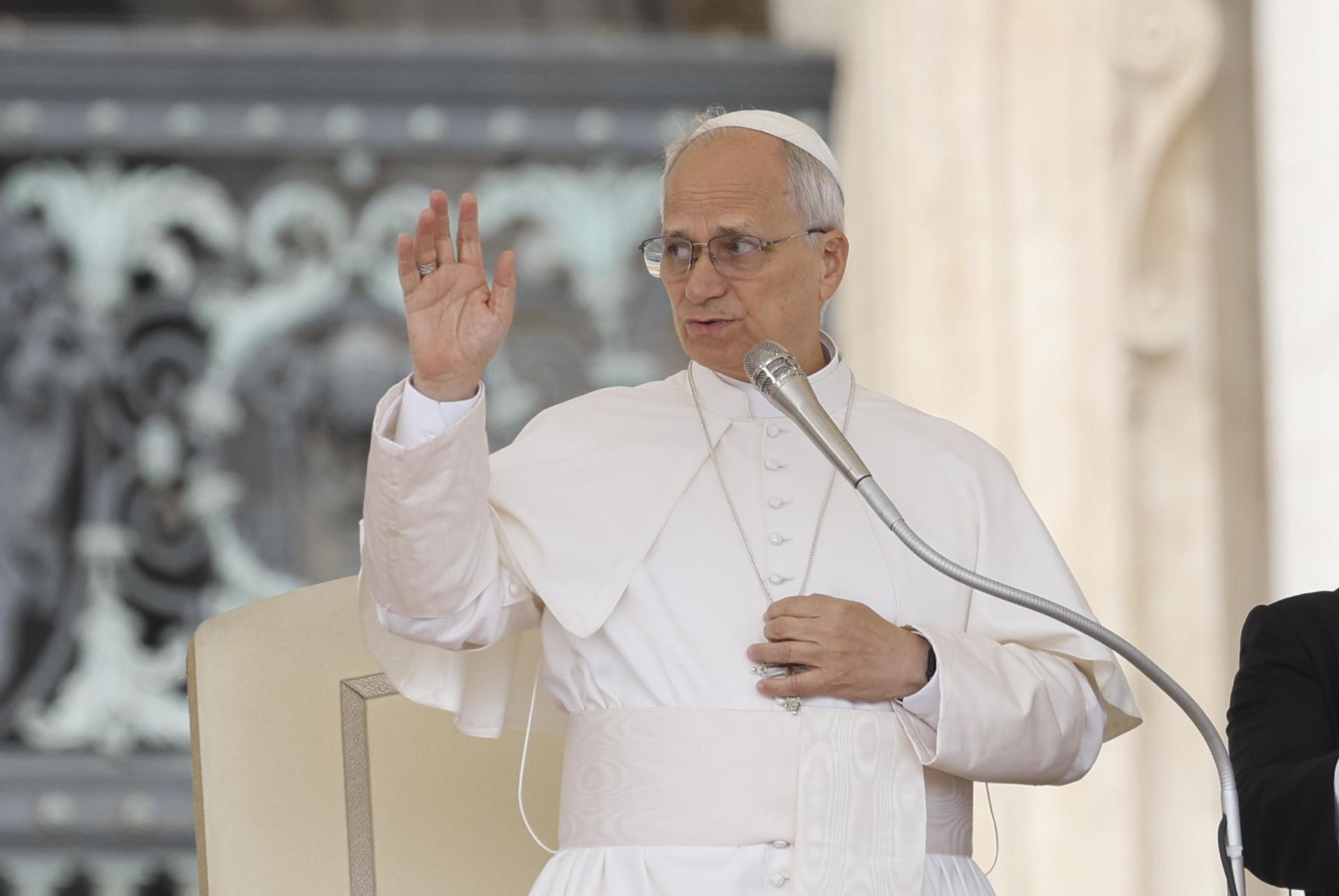 León XIV aboga por la reconciliación “en un mundo azotado por la destrucción”