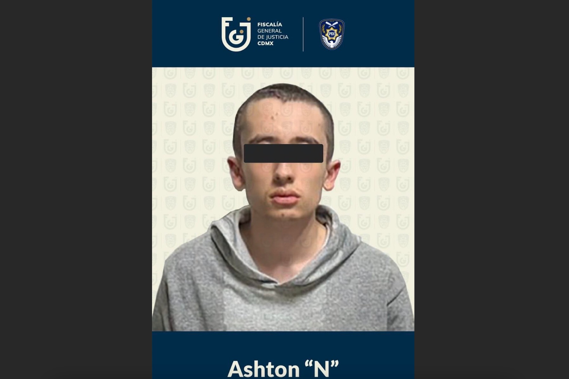 Vinculan a proceso a Lex Ashton “N”, agresor del CCH Sur Vinculan a proceso a Lex Ashton “N”, agresor del CCH Sur