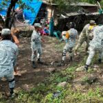 Despliegan más de 10 mil elementos de Fuerzas Armadas por lluvias en cinco estados