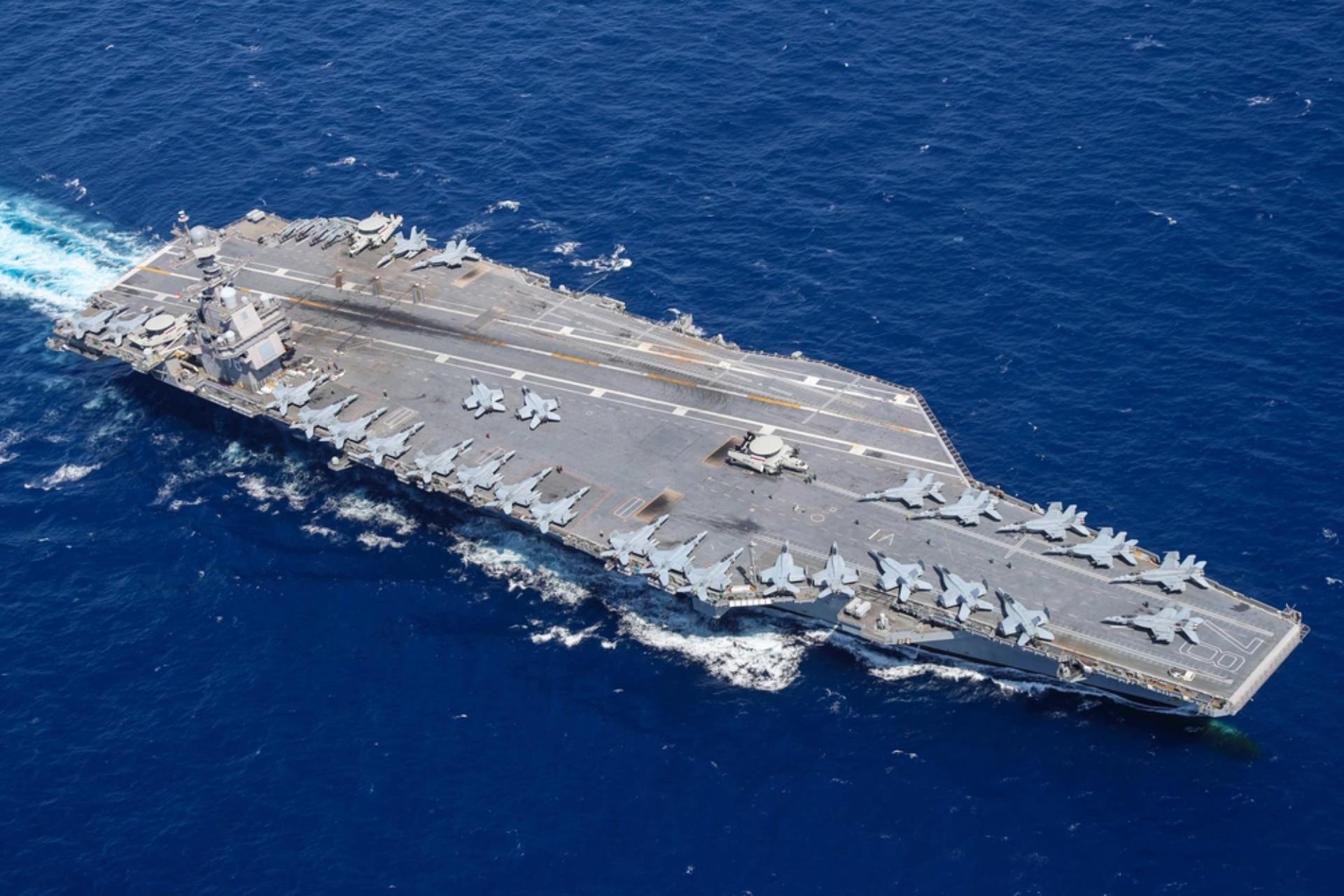 Estados Unidos despliega su mayor portaviones en el Caribe, en medio de tensión con Venezuela