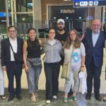 Mexicanos de la Flotilla Global Sumud detenidos por Israel llegan a la CDMX