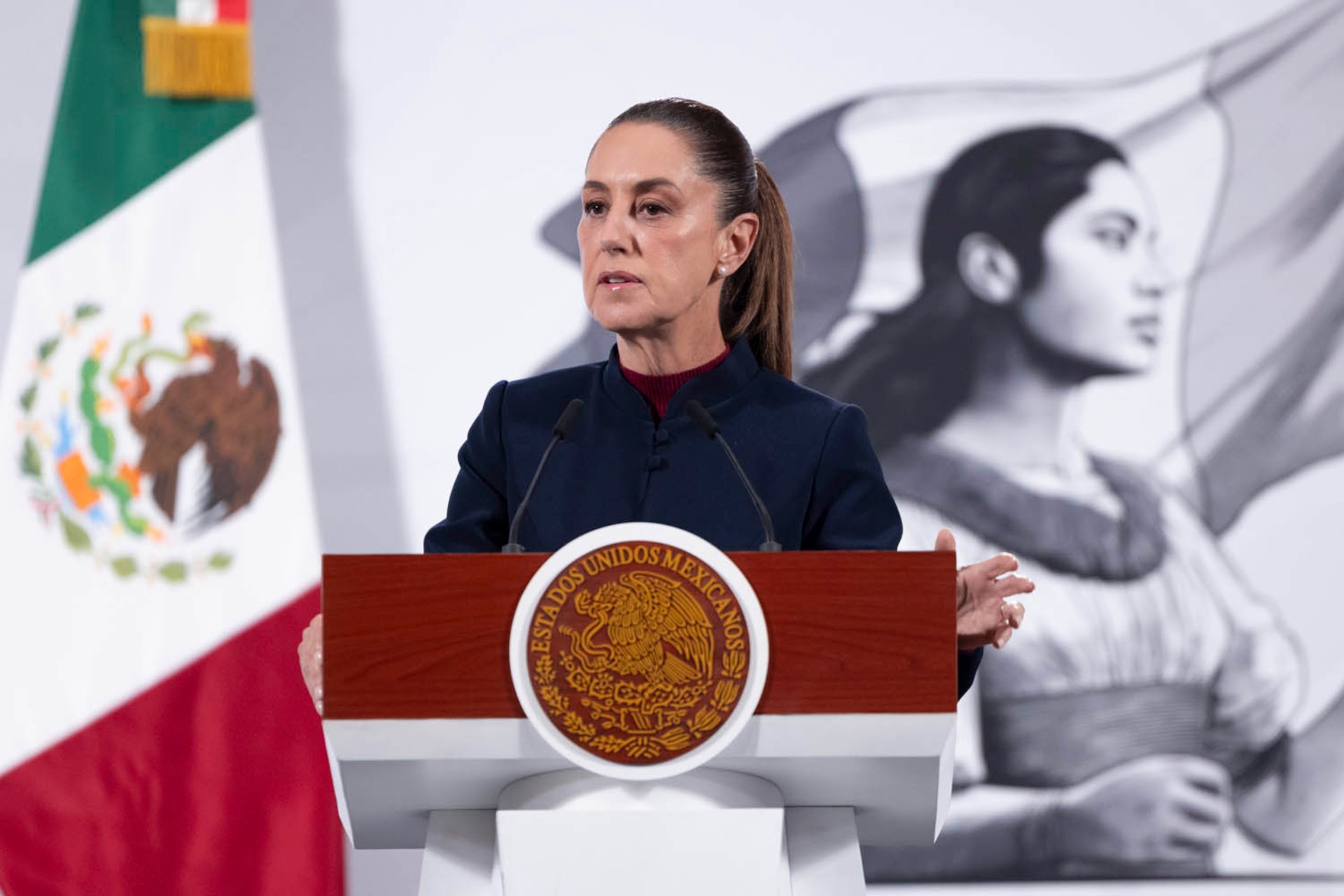 Se destina toda la fuerza del Estado mexicano para garantizar el apoyo a los afectados por las lluvias: Sheinbaum Se destina toda la fuerza del Estado mexicano para garantizar el apoyo a los afectados por las lluvias: Sheinbaum
