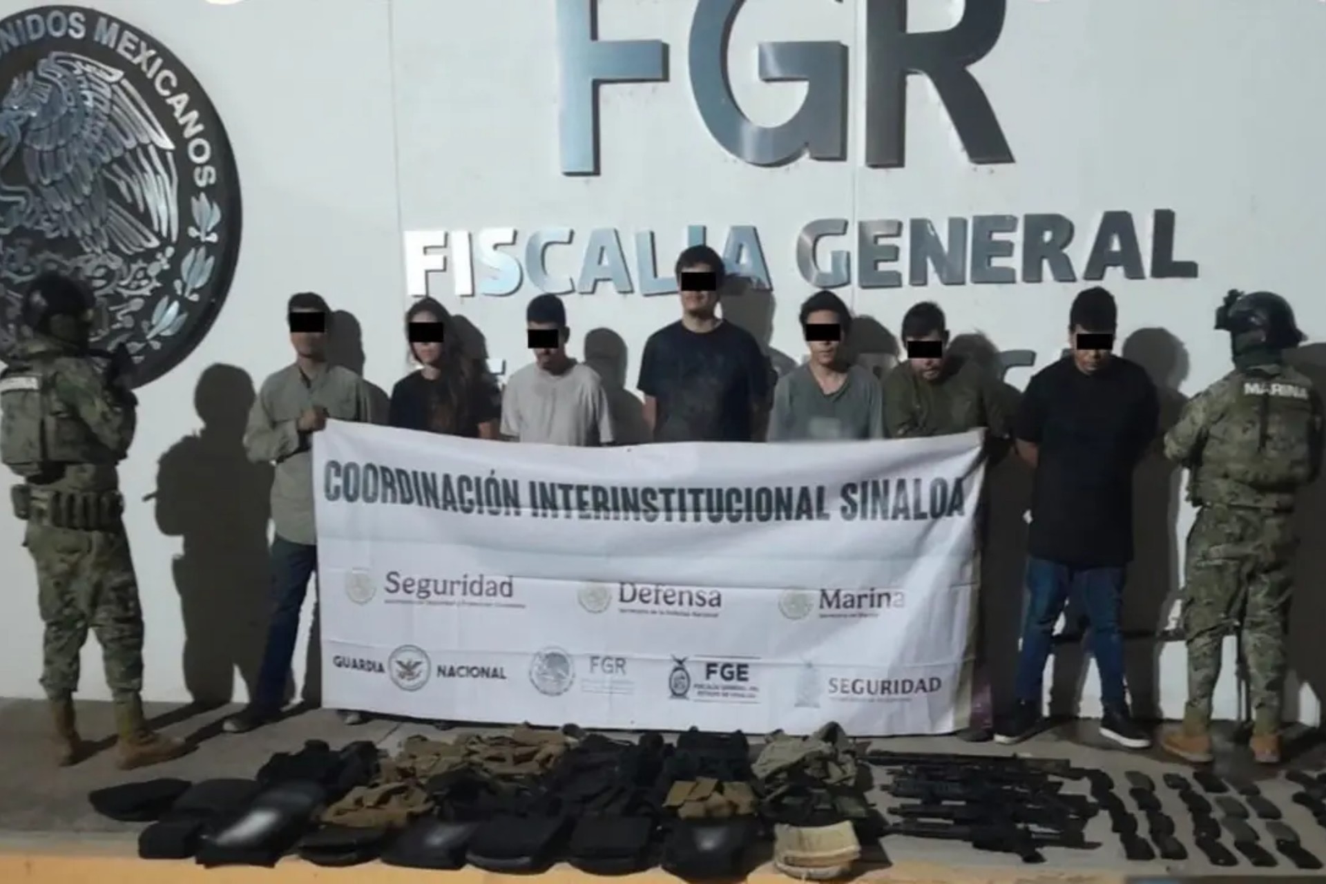 Detienen a 18 personas y aseguran droga en Sinaloa