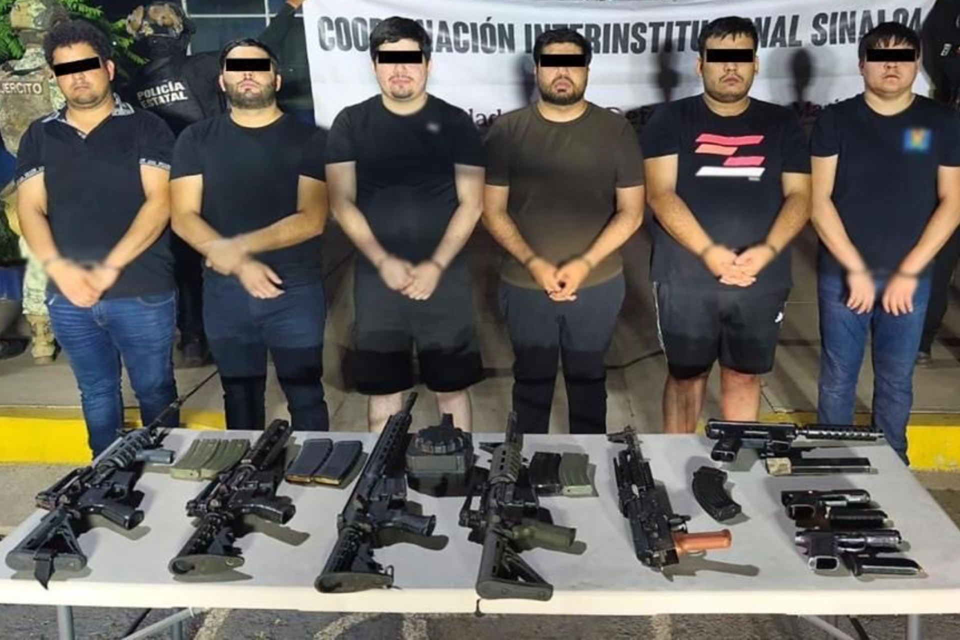 Operativo en Culiacán, Sinaloa, deja un delincuente abatido y seis más detenidos Operativo en Culiacán, Sinaloa, deja un delincuente abatido y seis más detenidos