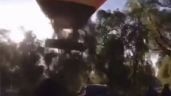 Foto ilustrativa de la nota titulada: Ocurre un nuevo accidente de globo aerostático en Teotihuacán (Video)